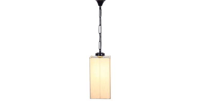 Derrick Off White Fabric  Hanging Light (Off White) by Urban Ladder - Front View Design 1 - 612977
