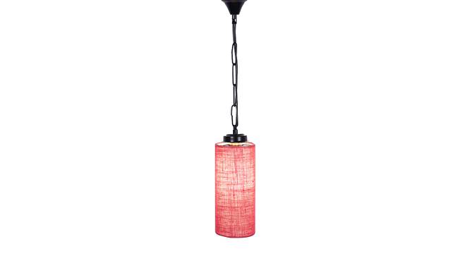 Rodrigo Pink  Natural Fiber  Hanging Light (Pink) by Urban Ladder - Front View Design 1 - 612993