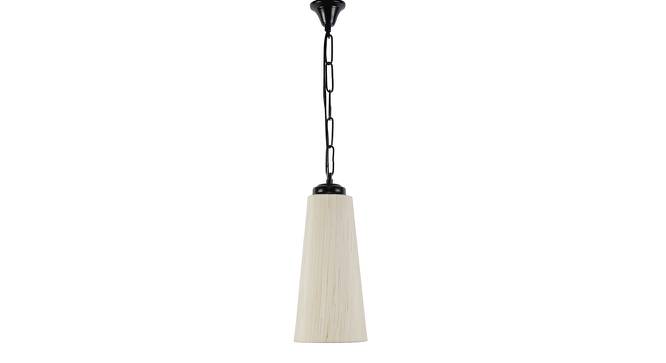 Marvin Off-White Fabric  Hanging Light (Off White) by Urban Ladder - Front View Design 1 - 613009