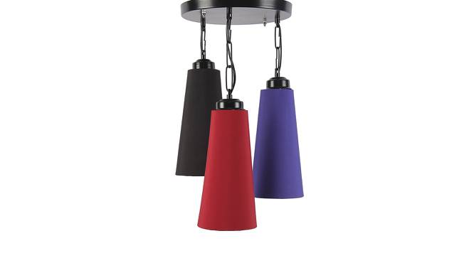 Alessandro Multicolor Fabric Cluster Hanging Light (Multicolor) by Urban Ladder - Front View Design 1 - 613011
