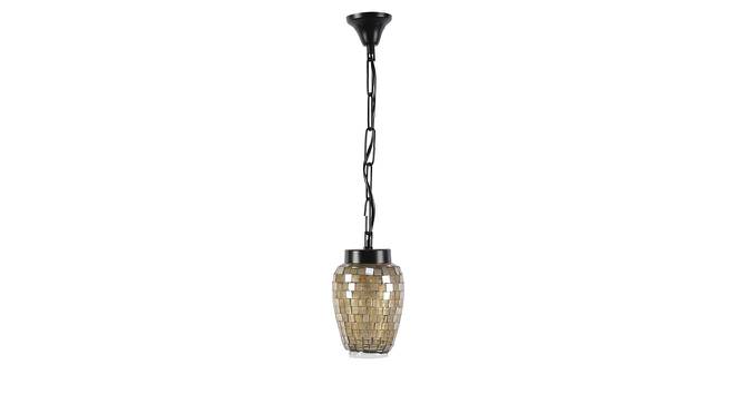 Hank Multicolor Glass Single Hanging Light (Multicolor) by Urban Ladder - Front View Design 1 - 613024