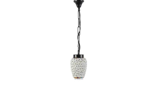 Alexis Multicolor Glass Single Hanging Light (Multicolor) by Urban Ladder - Front View Design 1 - 613025