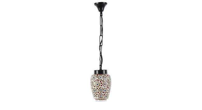 Frederick Multicolor Glass Single Hanging Light (Multicolor) by Urban Ladder - Front View Design 1 - 613027