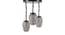 Eden Multicolor Glass Cluster Hanging Light (Multicolor) by Urban Ladder - Front View Design 1 - 613032