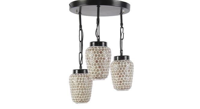 Maximilian Multicolor Glass Cluster Hanging Light (Multicolor) by Urban Ladder - Front View Design 1 - 613033