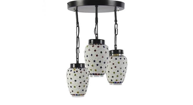 Keegan Multicolor Glass Cluster Hanging Light (Multicolor) by Urban Ladder - Front View Design 1 - 613036