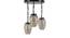 Moses Multicolor Glass Cluster Hanging Light (Multicolor) by Urban Ladder - Front View Design 1 - 613038