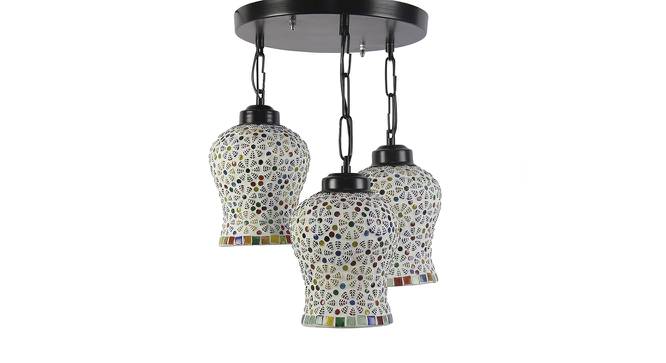 Raphael Multicolor Glass Cluster Hanging Light (Multicolor) by Urban Ladder - Front View Design 1 - 613056