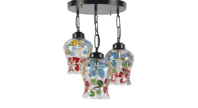 Casey Multicolor Glass Cluster Hanging Light (Multicolor) by Urban Ladder - Front View Design 1 - 613063