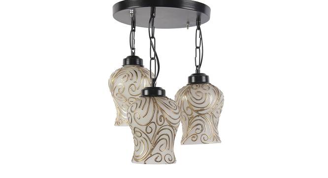 Zaire Multicolor Glass Cluster Hanging Light (Multicolor) by Urban Ladder - Front View Design 1 - 613064