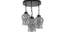 Albert Multicolor Glass Cluster Hanging Light (Multicolor) by Urban Ladder - Front View Design 1 - 613065