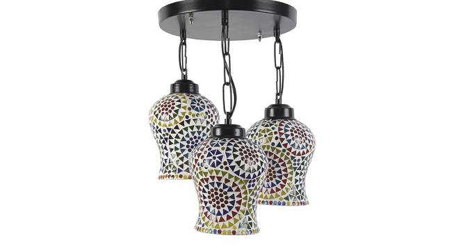 Baker Multicolor Glass Cluster Hanging Light (Multicolor) by Urban Ladder - Front View Design 1 - 613066