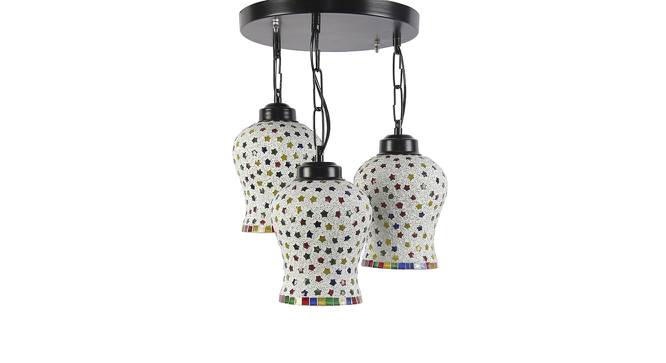 Denver Multicolor Glass Cluster Hanging Light (Multicolor) by Urban Ladder - Front View Design 1 - 613069