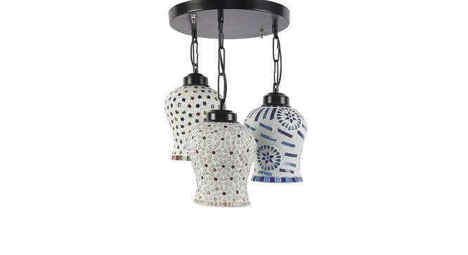 Jayson Multicolor Glass Cluster Hanging Light (Multicolor) by Urban Ladder - Front View Design 1 - 613071