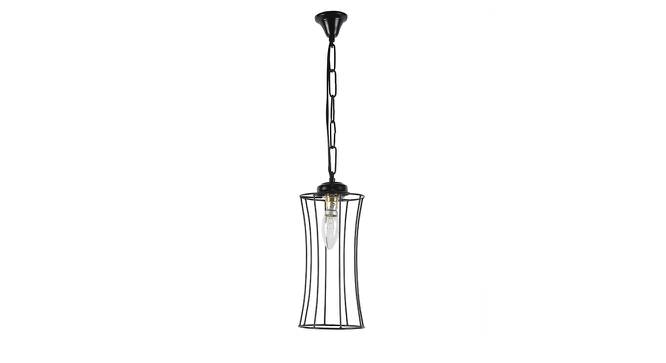 Finnley Black  Metal  Hanging Light (Black) by Urban Ladder - Front View Design 1 - 613078