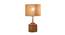 Colette Beige Bamboo Shade Table Lamp with Natural  Wooden Base (Beige) by Urban Ladder - Front View Design 1 - 613106