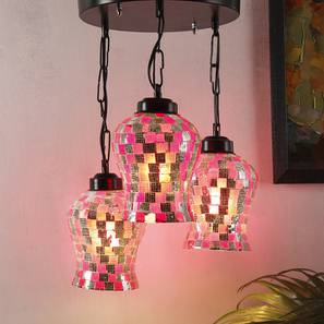 devansh Corey Multicolor Glass Cluster Hanging Light-picture-17