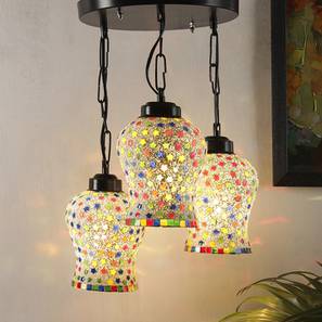 devansh Denver Multicolor Glass Cluster Hanging Light-picture-16