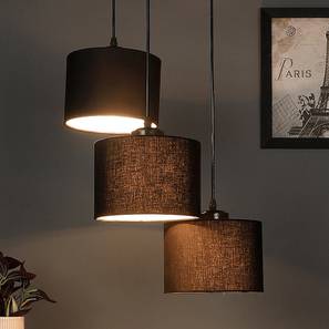 devansh Winston Black Fabric Cluster Hanging Light-picture-14