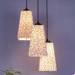 devansh Isaias Multicolor Fabric Cluster Hanging Light-picture-19