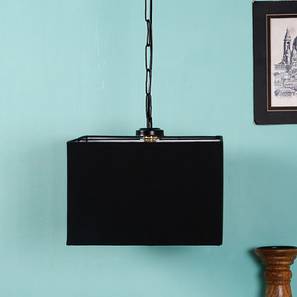 Ceiling Lights Design Moshe Black  Fabric  Hanging Light (Black)