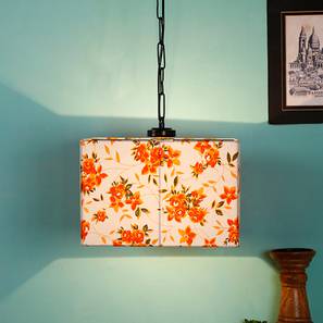 Home Decor In Ramanagara Design Makai Multicolor  Fabric  Hanging Light (Multicolor)