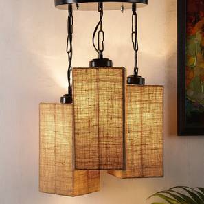 Ceiling Lights Design Layton Beige  Natural Fiber Cluster Hanging Light (Beige)