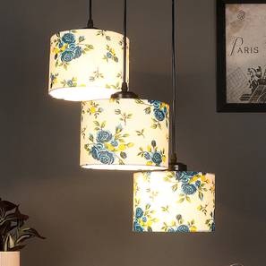 devansh Erik Multicolor Fabric Cluster Hanging Light-picture-17