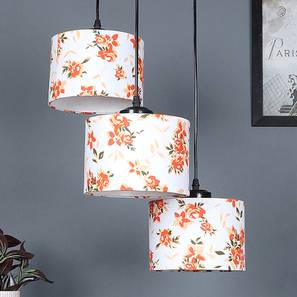 devansh Fabian Multicolor Fabric Cluster Hanging Light-picture-16