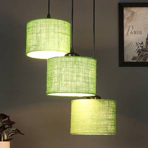 devansh Rhys Green Natural Fiber Cluster Hanging Light-picture-13