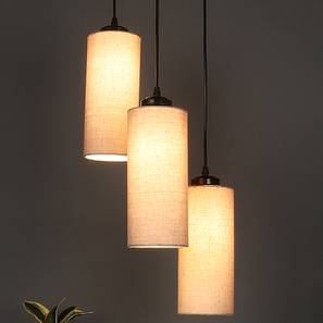 devansh Gregory Grey Fabric Cluster Hanging Light-picture-10