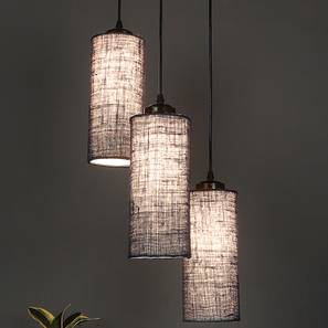 Conner Blue Natural Fiber Cluster Hanging Light-image-28