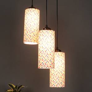 Sage Multicolor Fabric Cluster Hanging Light-image-41