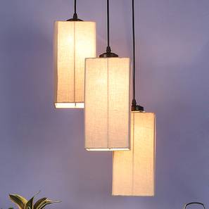 devansh Apollo Grey Fabric Cluster Hanging Light-picture-20