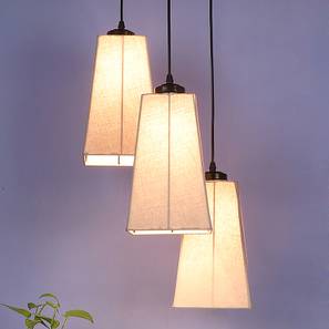 devansh Allen Grey Fabric Cluster Hanging Light-picture-20