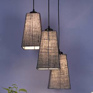 Adan Blue Natural Fiber Cluster Hanging Light-image-49