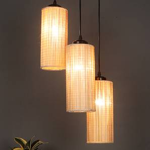 Dax Beige Bamboo Cluster Hanging Light-image-3