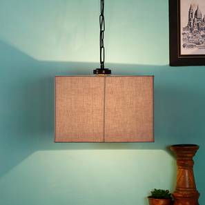 devansh Santana Grey Fabric Hanging Light-picture-18