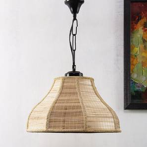 Taylor Beige Bamboo Hanging Light-image-2