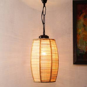 Johan Beige Bamboo Hanging Light-image-1