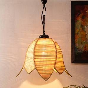 Watson Beige Bamboo Hanging Light-image-3