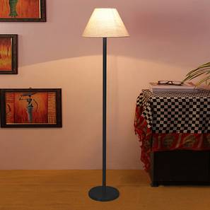 Nathanael White Natural Fiber Shade Floor Lamp with Black Iron Base-image-27