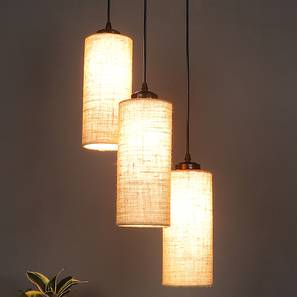 Matthias Beige Natural Fiber Cluster Hanging Light-image-45