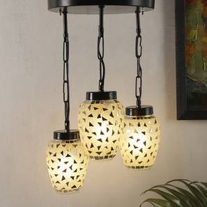 Bruce Multicolor Glass Cluster Hanging Light