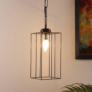 Rayan Black Metal Hanging Light