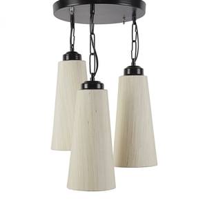 Ledger Off-White Natural Fiber Cluster Hanging Light-image-8