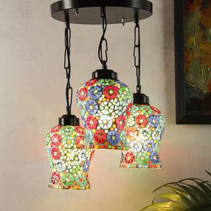 devansh Albert Multicolor Glass Cluster Hanging Light-picture-13
