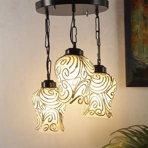 devansh Zaire Multicolor Glass Cluster Hanging Light-picture-11