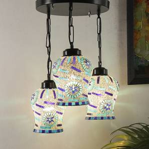 Kieran Multicolor Glass Cluster Hanging Light-image-33