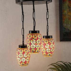 Aziel Multicolor Glass Cluster Hanging Light-image-30
